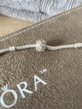 Pandora Silver Swirl Filigree Charm - Silver